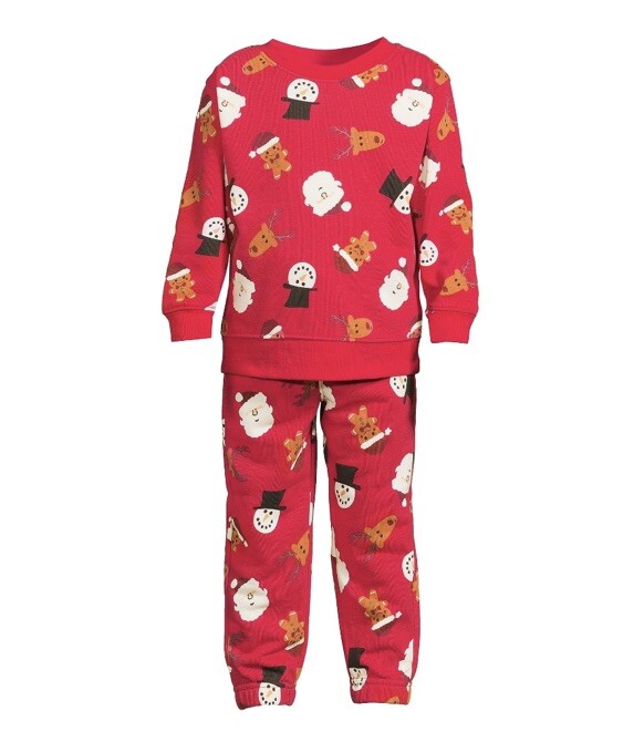 Toddler Sweatshirt And Jogger Red Pant Set Size 5T NWT