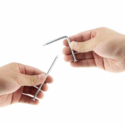Nail Bending Under Control Magic Trick,Close Up Magic,Mentalism Magic,Magic Lots