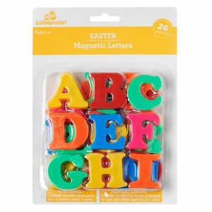 Alphabet Colorful Magnetic Letters, 26 Count, New in Package | eBay