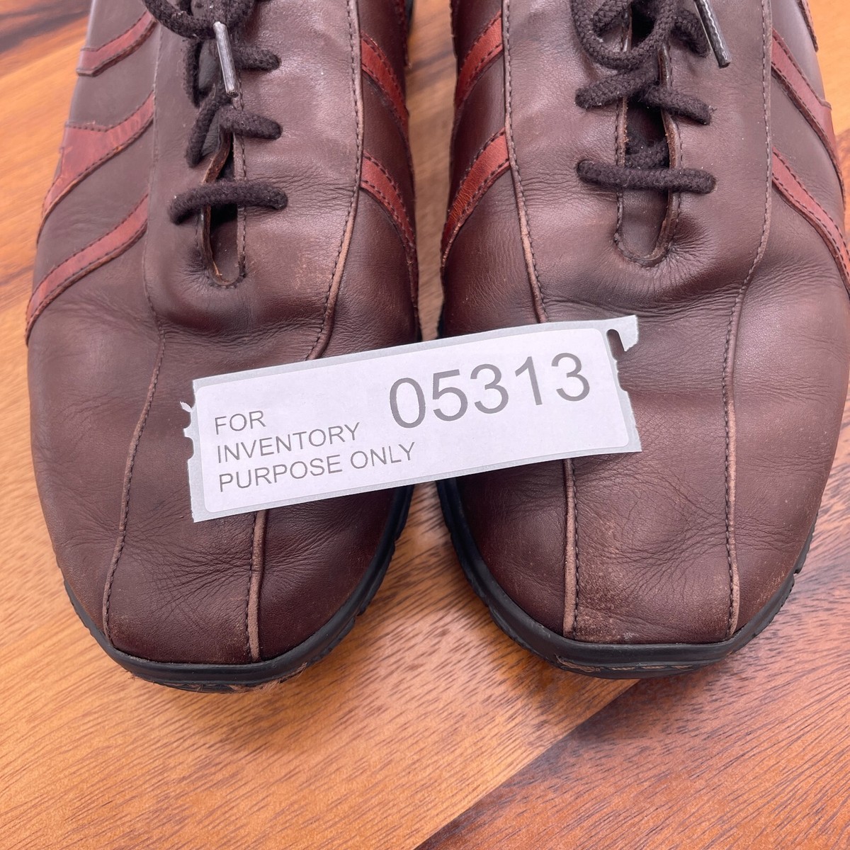 Allen Edmonds Traveler Shoes Mens 8 D Brown Leather Oxford 