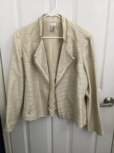 chicos gold jacket