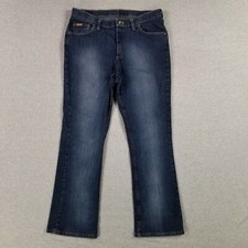 Lee Riders Size 16 Bootcut Women's Jeans Stretch Dark Wash