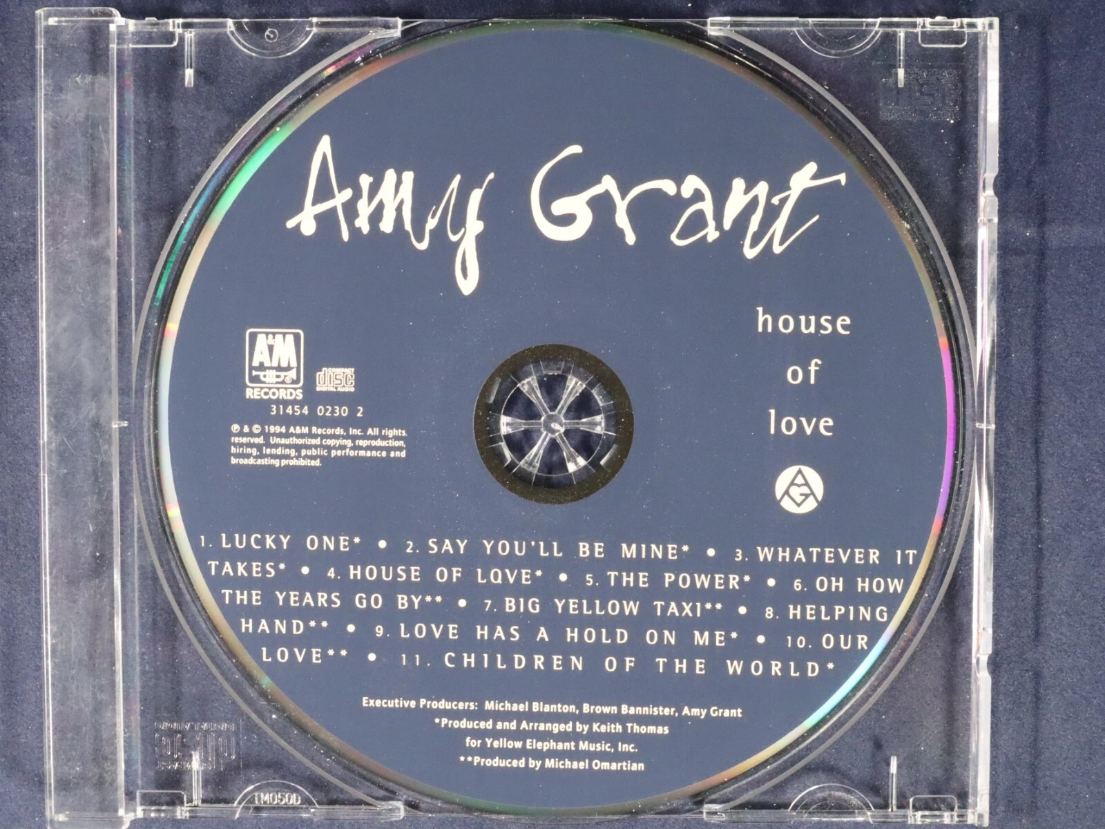 House of Love by Amy Grant {CD Disc Only No Tracking}