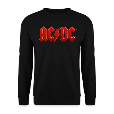 AC/DC Klassisches Logo Mit Blitz Unisex Pullover