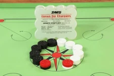 Synco Genius for Champion Carrom Coins Black & White