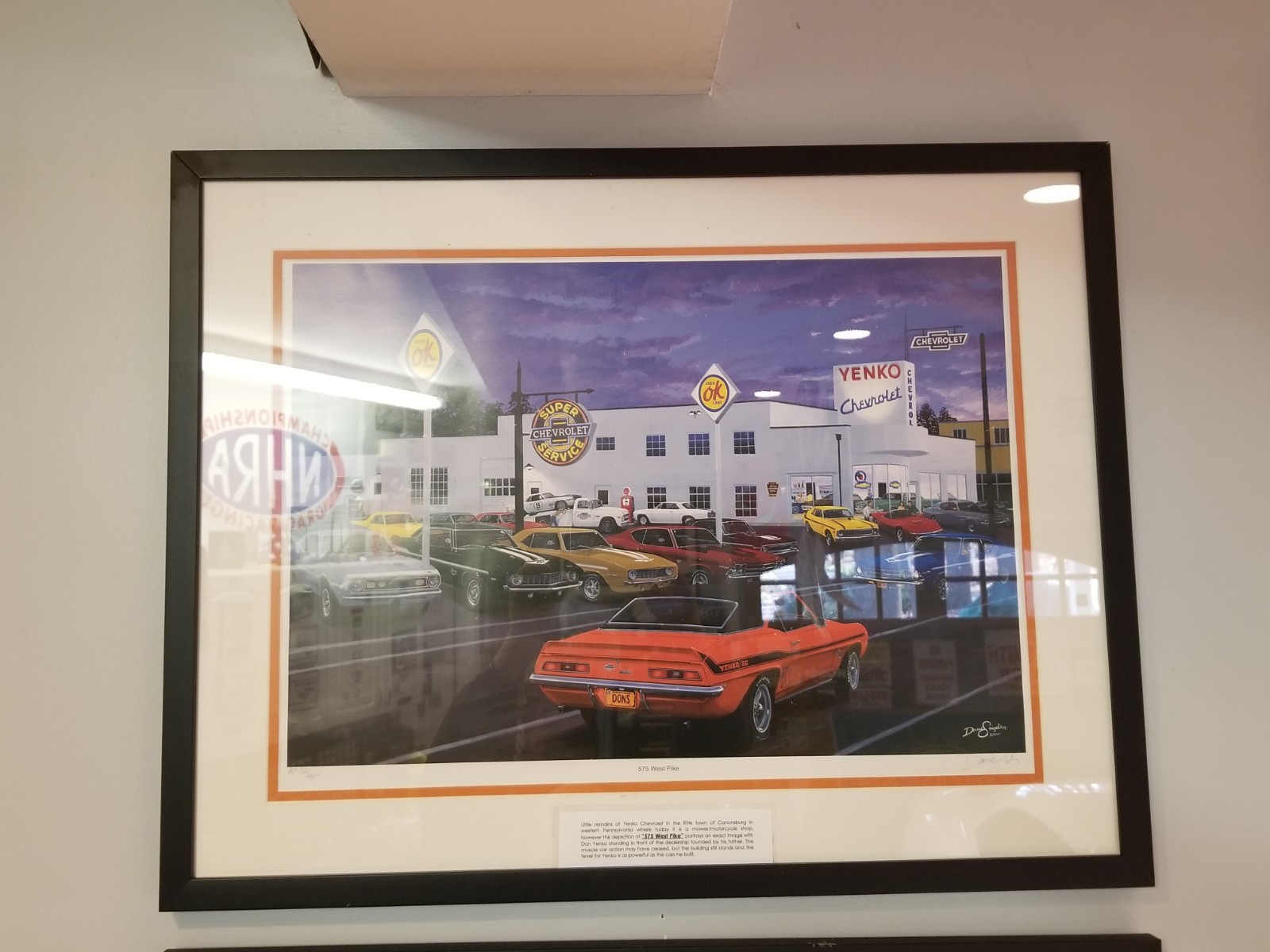 David Snyder Car Art 575 West Pike AP 52 of 95 Large Collection