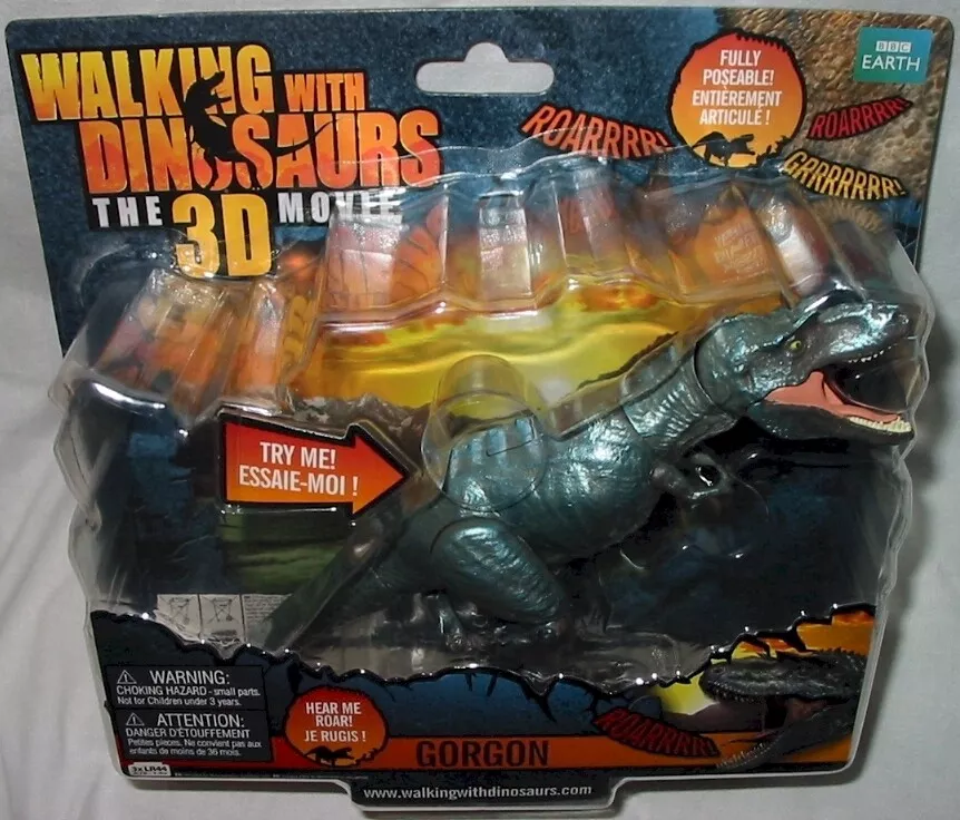 Action Figures Walking With Dinosaurs Sound Effects Gorgon Inches