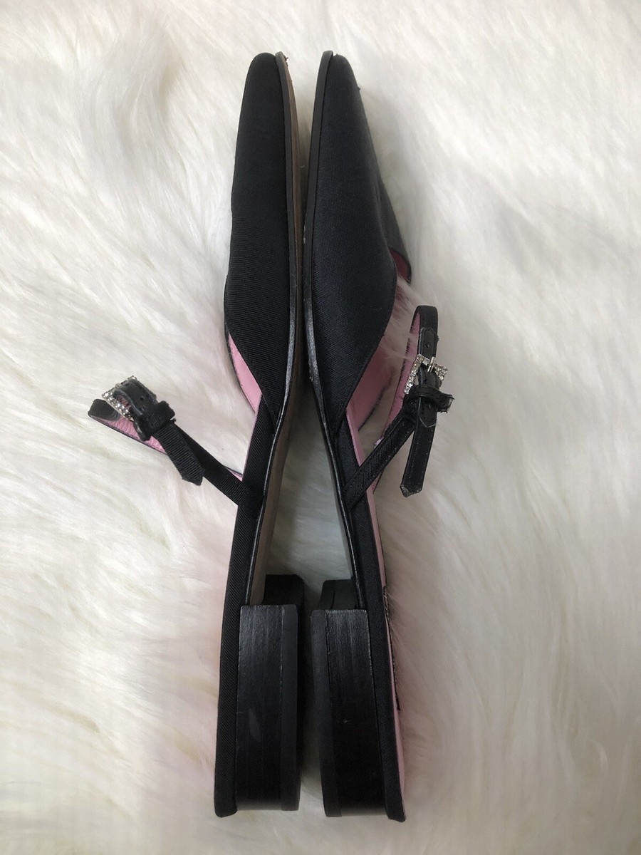 ⭐︎キフウ⭐︎ katespade 黒 エナメル フラットシューズ サイズ