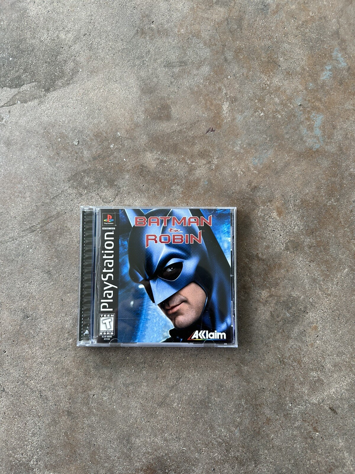 Batman & Robin + Registration Card Complete PlayStation 1 PS1 Game