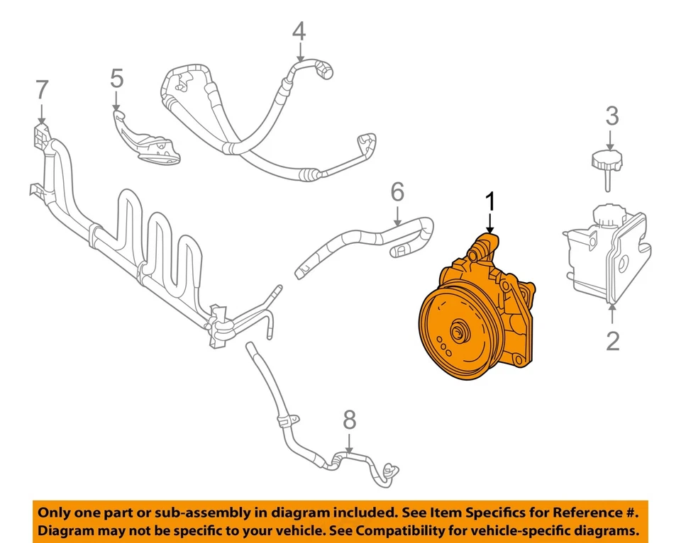 Bomba de dirección asistida usada se adapta a: Mercedes-benz Mercedes clase e 211 2007 tipo E350 Foto 3 de 4