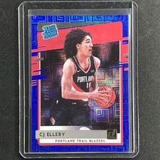 2020-21 Donruss Cj Elleby Choice Rated Rookie Infinite Blue 14/49