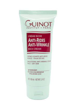 Guinot Anti-Rides Anti-Wrinkle Rich Cream Dry Skin Pro Size 2.9 oz/ 100ml No Box