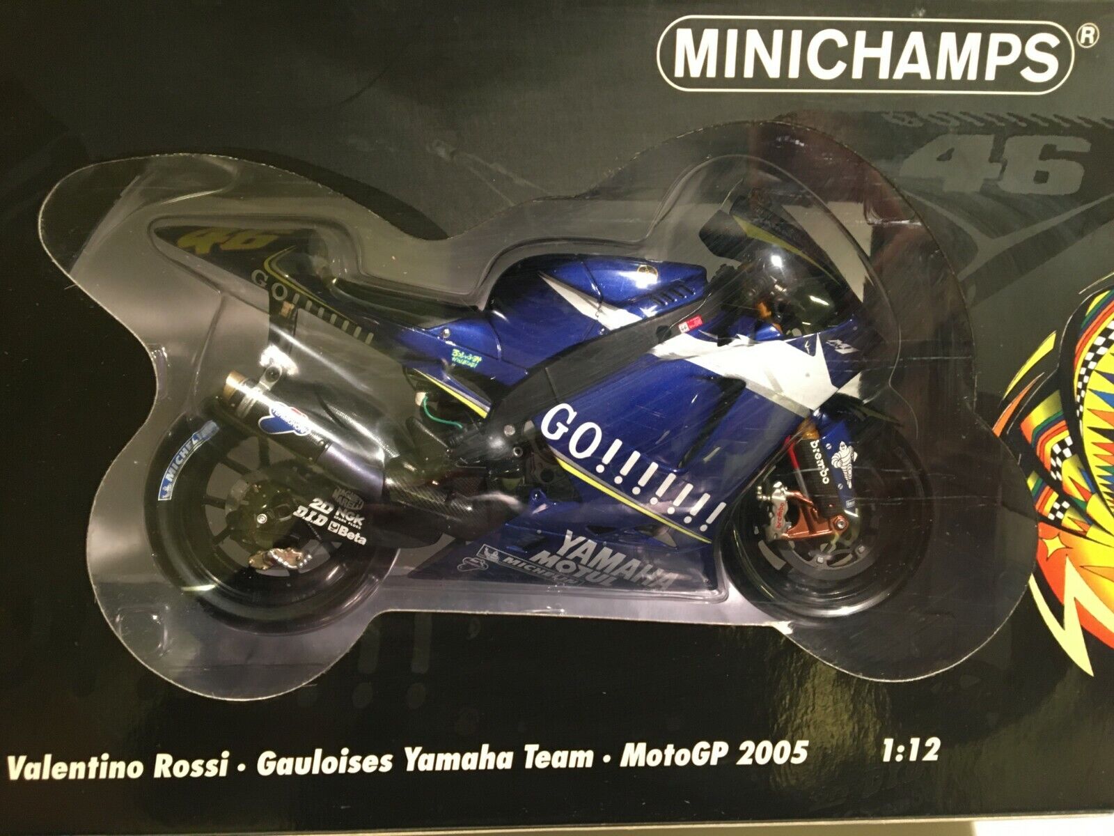 Valentino Rossi / Minichamps Figurine MotoGP / 2005 / 1:12