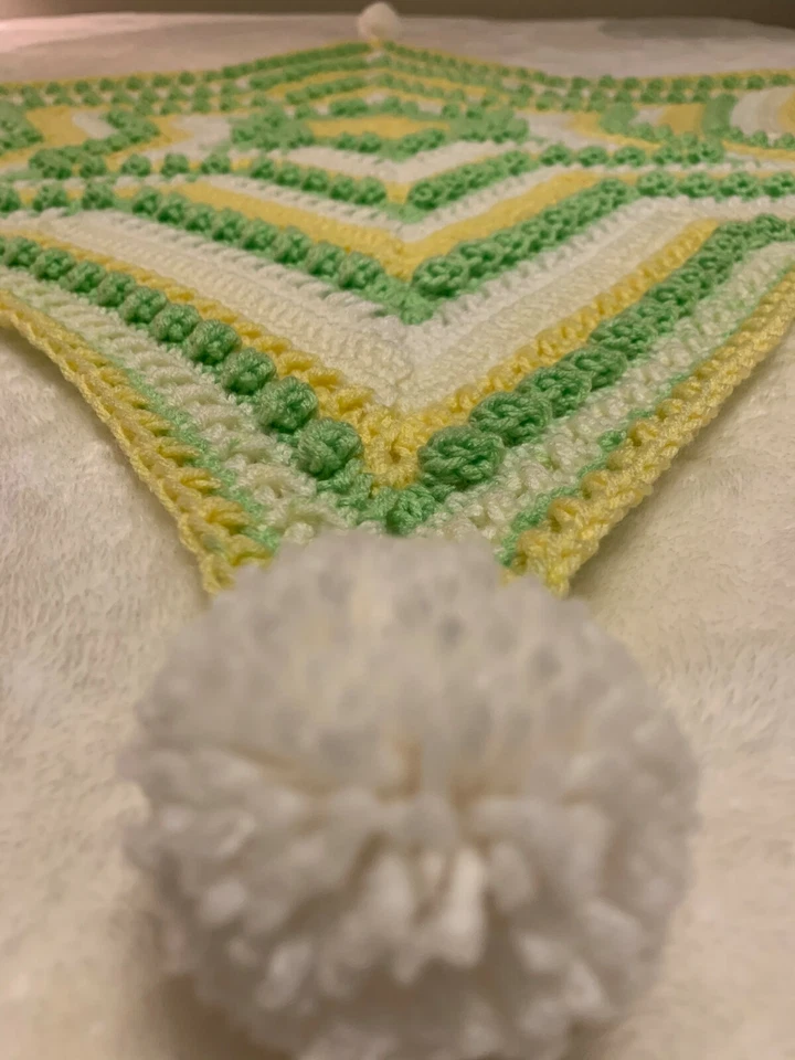 mantas bebé ganchillo hechas a mano nuevas Foto 3 de 4