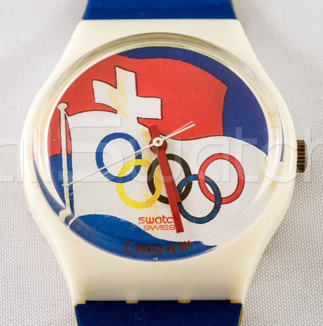 Orologio Swatch Gent St.moritz 1928 (gz134)-condizione Top  Olimpiadi-svizzera | Acquisti Online su eBay