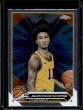2023-24 Topps Chrome Jalen Hood-Schifino RC Rookie #35 Lakers