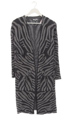 ME & I Cardigan Damen Jacke Gr. DE 36 hellgrau-schwarz Casual-Look