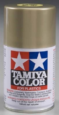 Tamiya TS-84 Metallic Gold Spray Lacquer Paint 85084