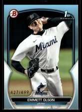 Emmett Olson 2023 Bowman Draft Sky Blue Card /499 #BD-10