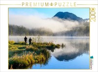 Calvendo Puzzle Angler Am Mystischen Hintersee 2000 Teile Puzzle Quer | 2000 Tei
