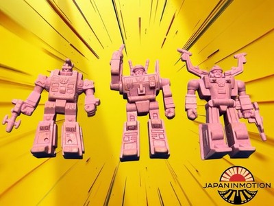 Vintage Transformers Insecticon Shrapnel Bombshell Kickback Keshi Kabaya Takara