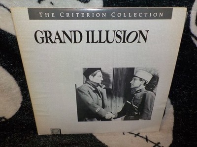 Grand Illusion Criterion CAV Laserdisc LD +Audio Essay Free Ship $50