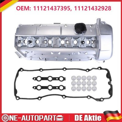 Für BMW E39 E46 E53 525i 325i X5 Z3 M52 M54 ALUMINIUM Ventildeckel mit Dichtung#