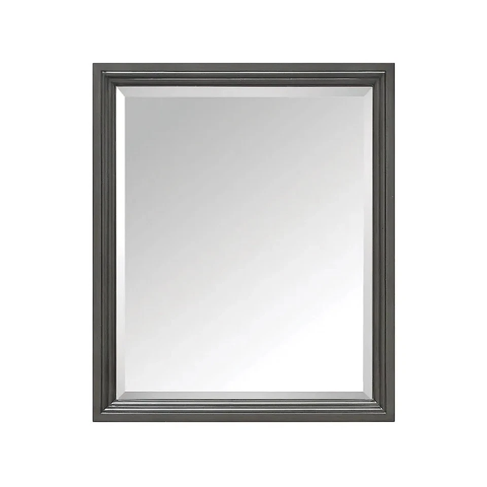 Avanity Thompson 28 Inch Mirror - Charcoal Glaze - Charcoal Charcoal Glaze 28"W - Image 3 of 4