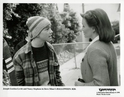 Joseph Gordon-Levitt Nancy Stephens Silver Gelatin Print Halloween H20 1998