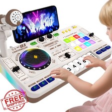 LZZAPJ White DJ Mixer Board Toy