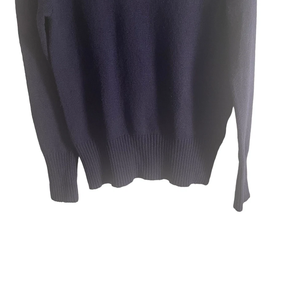 Polo EE. UU. ASSN Para hombres Talla Grande Azul Marino Pullover Cuello Redondo Suéter Foto 3 de 4