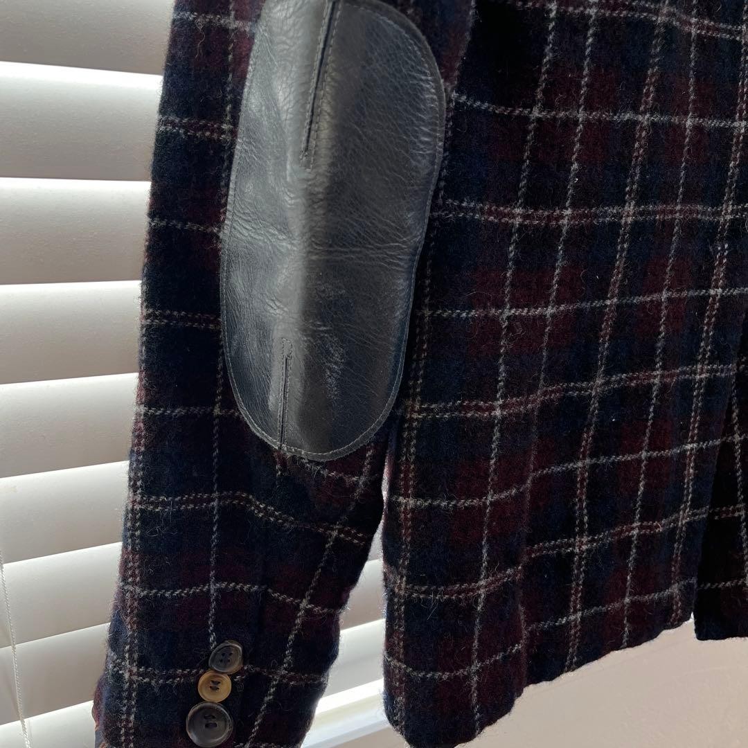 Junya Watanabe Man Scaled Patchwork Tailored Jack… - image 3