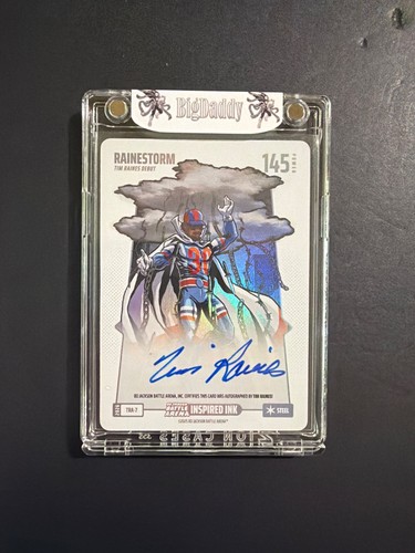 Rainestorm Auto Bo Jackson Battle Arena Inspired Ink 145 Steel TRA-7 2026 Foil