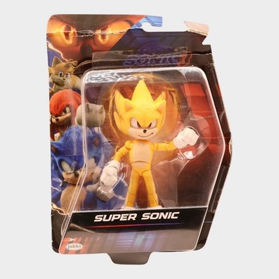 Jakks Pacific Sonic The Hedgehog 3 Movie,Super Sonic Action Figure 5''