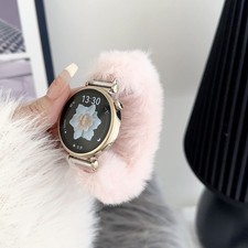 IWatch Strap Rabbit fluff Bracelet Band for Samsung Galaxy Watch 4 5 Pro 20/22mm