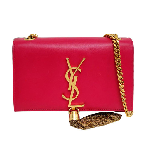 Yves Saint Laurent KATE Mini bags Leather Pink Free Shipping | Duties Paid