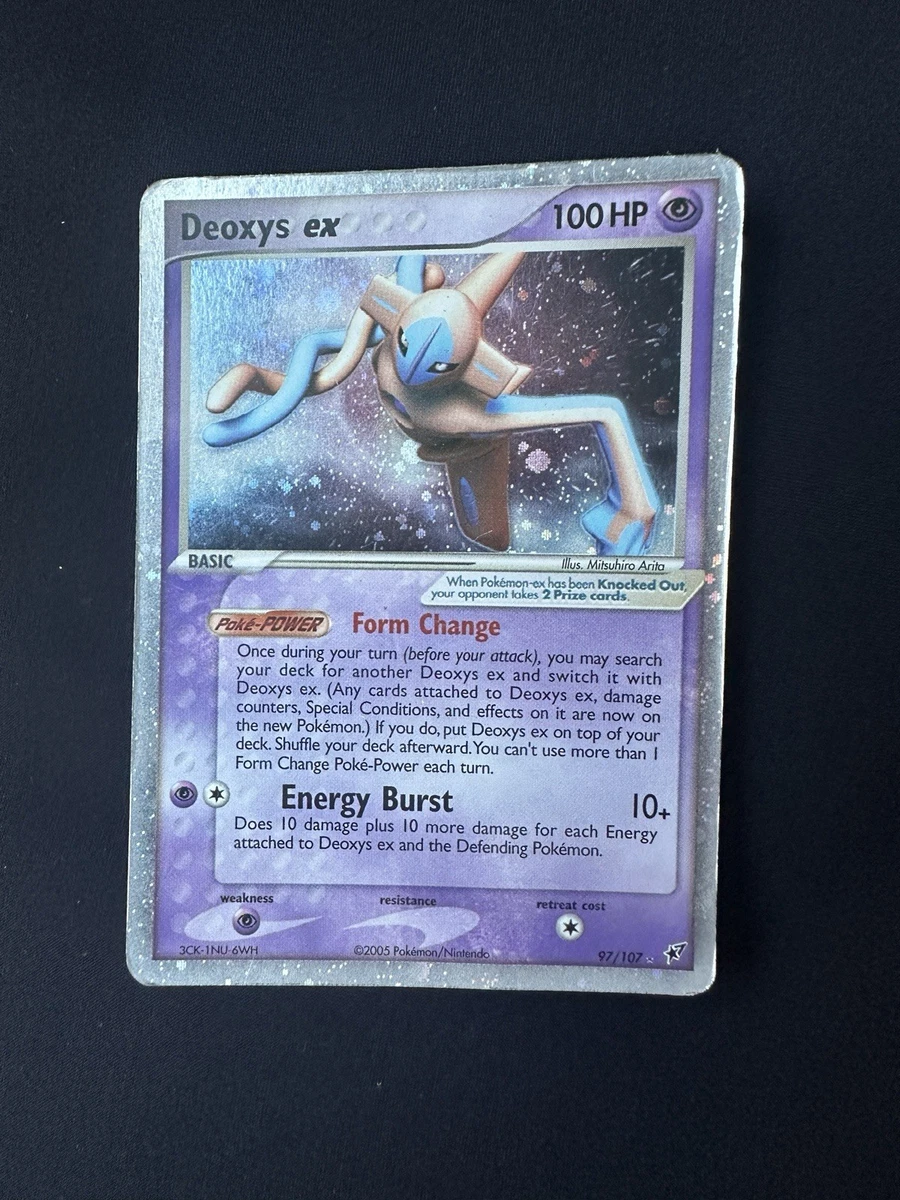 Pokémon TCG EX Deoxys Psychic Ultra Rare Individual Collectible