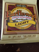 Ernie Ball Earthwood 80/20 Bronze 11-52 2004 Light Gauge Acoustic Guitar Strings