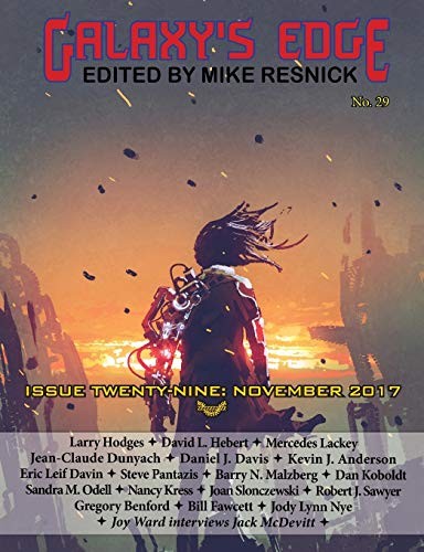Galaxy's Edge Magazine: Issue 29, November 2017 by Lackey, Mercedes New<-