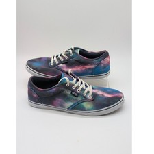 Vans Authentic Galaxy Cosmic Space Print Sneakers Women's Size 9 Multicolor