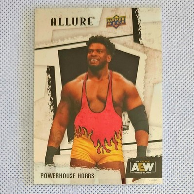 Powerhouse Hobbs 2022 Upper Deck AEW Allure #9 | WWE Royce Keys - NM-MT