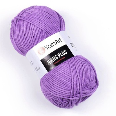 Yarnart Jeans Plus 55 Cotton Yarn For Summer Knits 100G Worsted Aran 160M