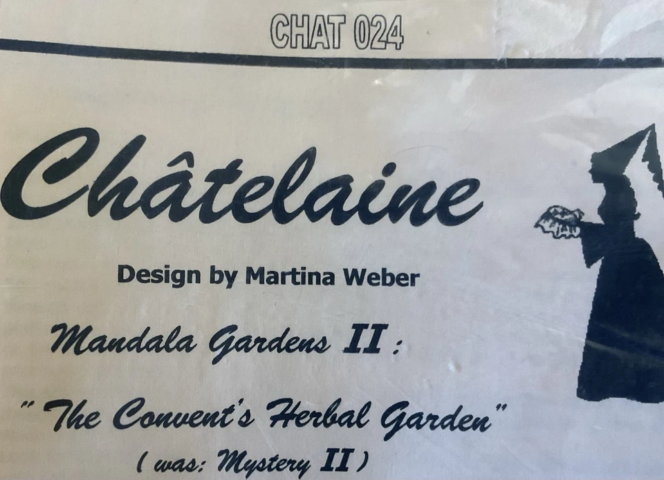 Chatelaine Mandala Gardens Egypt Garden Cross Stitch Pattern CHAT 024 - Image 2 of 3