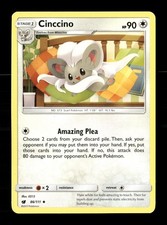 Cinccino 86/111 Uncommon Crimson Invasion Pokemon HP