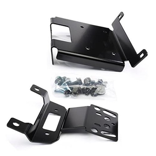 92332 Polaris Ranger RZR 1000 ATV Winch Mount Kit,Black