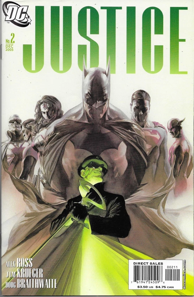 JUSTICE (2005) #2 - ALEX ROSS - Back Issue (S) - Image 1 of 1