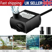 New Electric Water Feature Pump Small Fountain for Outdoor Garden Fish Pond