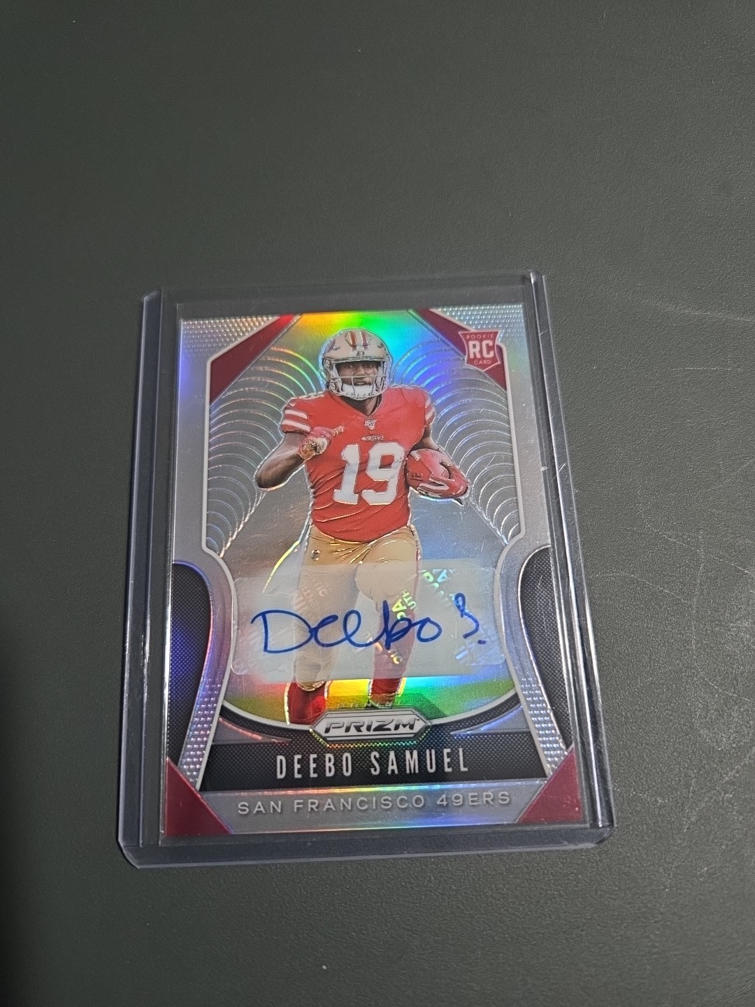 2019 Panini Prizm - Rookies Deebo Samuel #346 Silver Prizm Autographs (AU, RC)