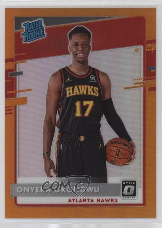 2020 Panini Donruss Optic Rated Rookie Orange Prizm 146/199 Onyeka Okongwu 1i2y