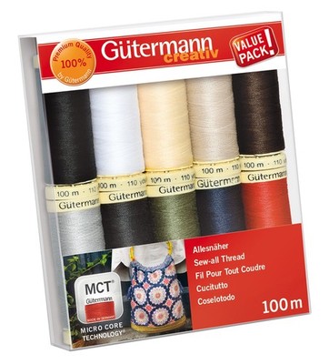 Gutermann Thread set, 100m, Popular 